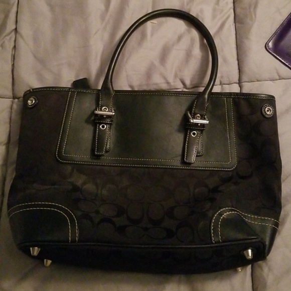 Original black Coach purse - Picture 3 of 7
